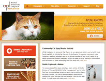 Tablet Screenshot of aplnj.org